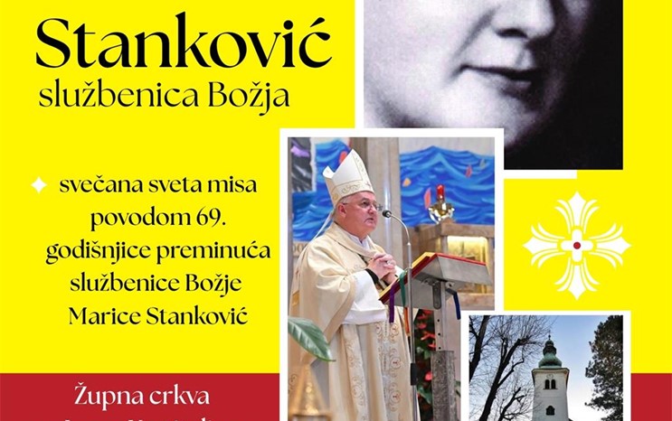 Obilježavanje 69. obljetnice preminuća službenice Božje Marice Stanković